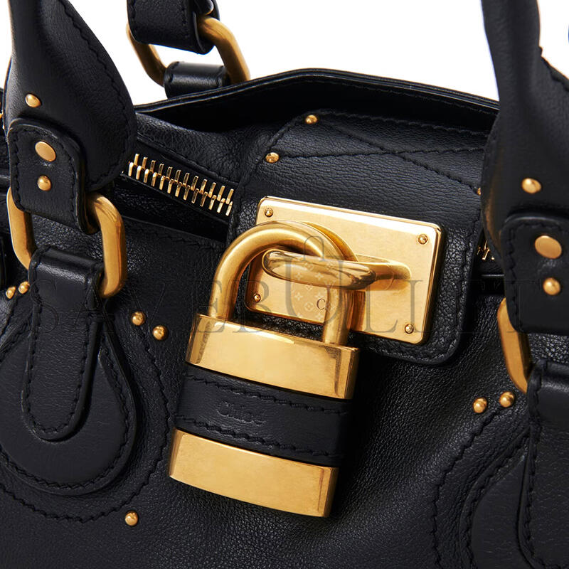 Ch10É paddington bag aus genarbtem leder ch25ws802p75001 (36*18*18cm)